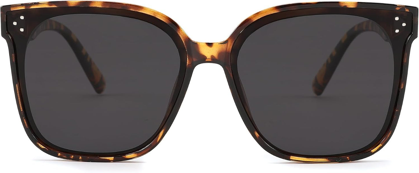 商品图片 8 | B0871BKMTN | FEISEDY Oversized Polarized Sunglasses - UV400 Protection, Square Fashion Sun Glasses for Outdoor & Daily B2600