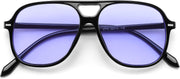 ÉÌƷͼƬ 30 | B0H1WCGC42 | FEISEDY Retro Square Aviator Sunglasses Women Men Double Bridge B0443