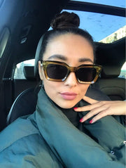ÉÌƷͼƬ 58 | B07MNGNLNT | FEISEDY Classic Women Sunglasses Fashion Thick Square Sun Glasses B2471
