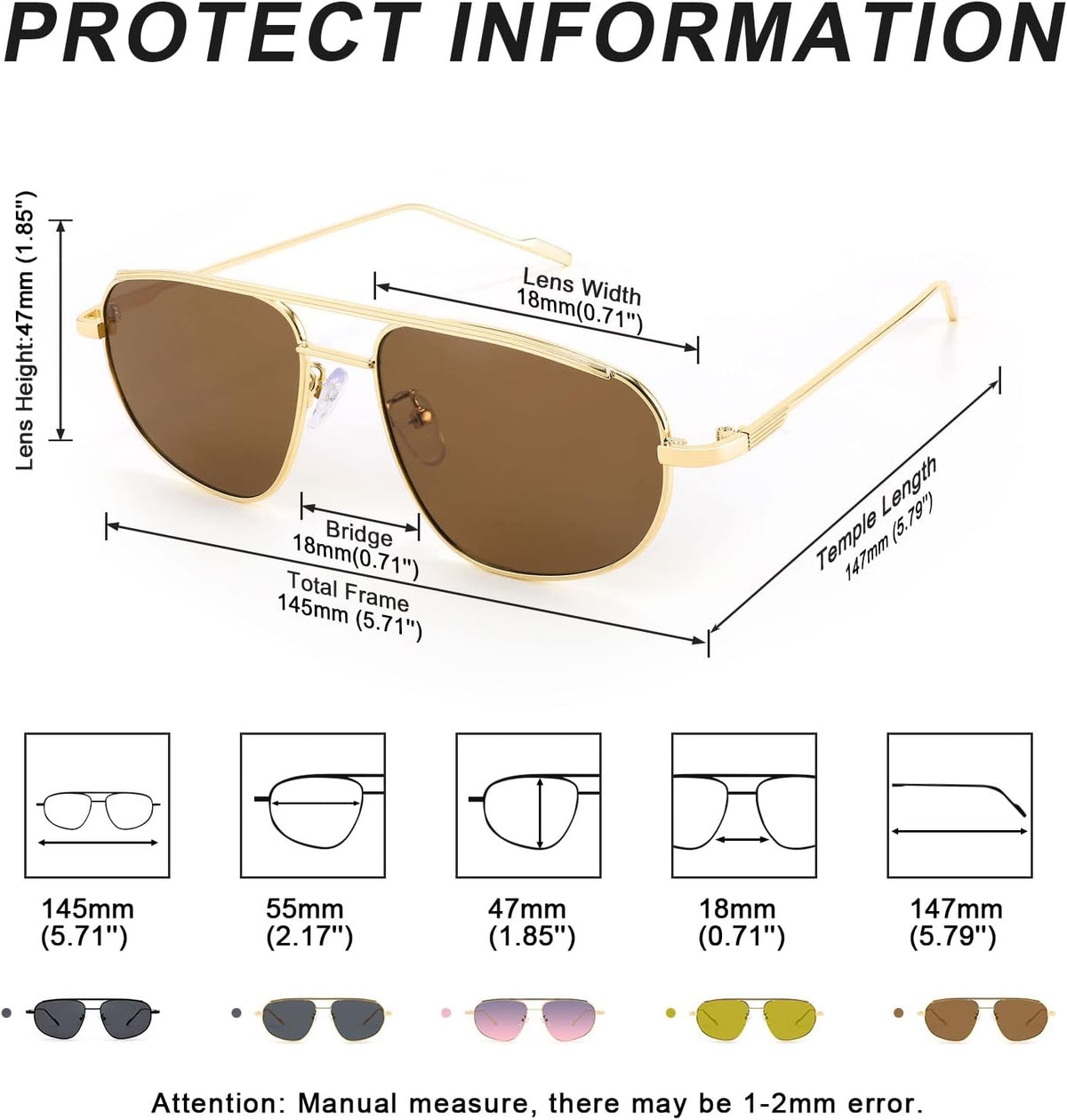 ÉÌƷͼƬ 21 | B09XDVK9DG | FEISEDY Retro Trendy Aviator Sunglasses Women Men 90s Small Vintage Glasses Stylish Gold Metal Oval Sunglasses B2906