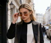 ÉÌƷͼƬ 55 | B083VRLS2Q | FEISEDY Classic Rimless Sunglasses Women Metal Frame Diamond Cutting Lens Sun Glasses B2567