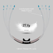 ÉÌƷͼƬ 13 | B0CYZM95KC | FEISEDY Rimless Sports Sunglasses for Men Women Tr90 Frame for Cycling Fishing Running B0116