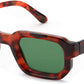 商品图片 8 | B0D7H6TB3G | FEISEDY Retro Small Rectangle Sunglasses Women Men Fashion Thick Frame Chunky Square Shades B0202