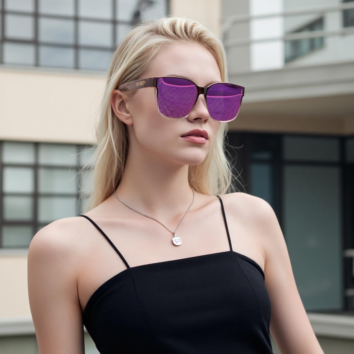 ÉÌƷͼƬ 37 | B0DS5D4WB4 | FEISEDY Sunglasses That Fit Over Glasses for Women Men UV400 B0269