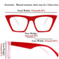商品图片 5 | B08VNQPH3Y | FEISEDY Square Cat Eye Reading Glasses Blue Light Blocking Women Fashion Cateye Reader Anti Glare Digital Eyestrain B2604