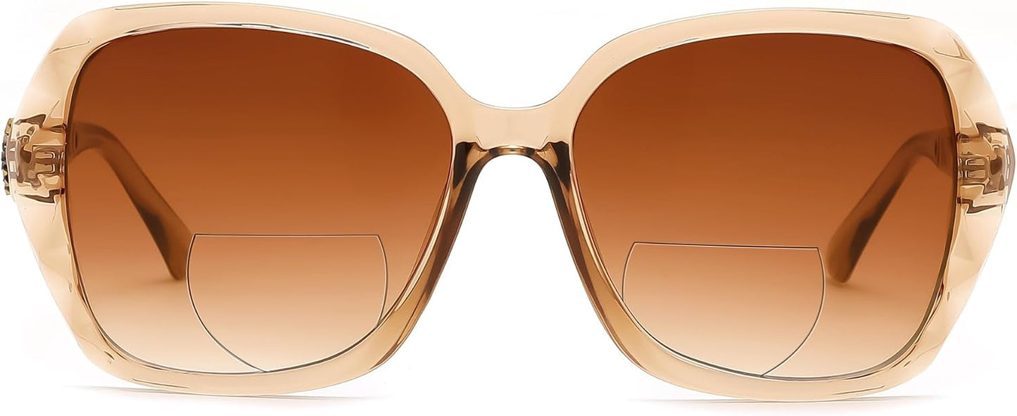 商品图片 23 | B0GSVYSZZX | FEISEDY Oversized Butterfly Bifocal Sunglasses Reader for Women B0353