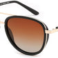 商品图片 19 | B0FPQ6L6K1 | FEISEDY Retro Polarized Aviator Sunglasses for Women Men B0259