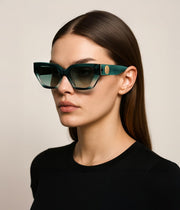 ÉÌƷͼƬ 29 | B0F8N6T6HM | FEISEDY Women's Polarized Cat Eye Sunglasses - UV400 Protection, Trendy Design for Driving & Daily Wear B0299