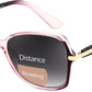 Gradual Purple Pink / 2.5 x | B0GT113NVN | FEISEDY Women Bifocal Sunglasses Reader UV400 Protection B0351 | Butterfly Sun Reader, Fashion Outdoor Reading Glasses