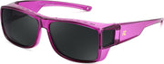 Purple / 63 Millimeters | B0GR46TWC1 | FEISEDY Polarized Fit Over Glasses Sunglasses Driving Outdoors B0330
