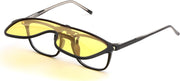 ÉÌƷͼƬ 11 | B0FX3QY3H3 | FEISEDY Polarized Clip-on Flip Up One Piece Sunglasses for Glasses TAC Lenses B0346