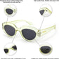 商品图片 5 | B091KBCJYG | FEISEDY Trendy Irregular Sunglasses for Women Retro Rectangle Narrow Frame Sun Glasses B2754