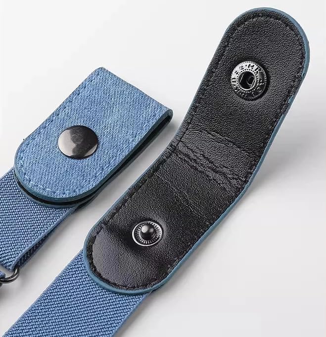 商品图片 8 | B0FQ2SBWQJ | No Buckle Elastic Belt for Men & Women – Stretch Adjustable Invisible Belts for Jeans & Pants