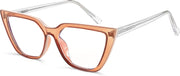 ÉÌƷͼƬ 15 | B0BHT5M418 | FEISEDY Women Cat Eye Blue Light Blocking Glasse Frame Fake Nerd Clear Square Computer Eyewear Anti Eyestrain B2353
