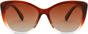 ÉÌƷͼƬ 70 | B07M9V125F | FEISEDY Polarized Vintage Sunglasses American Womens Square Jackie O Cat Eye Sunglasses B2451