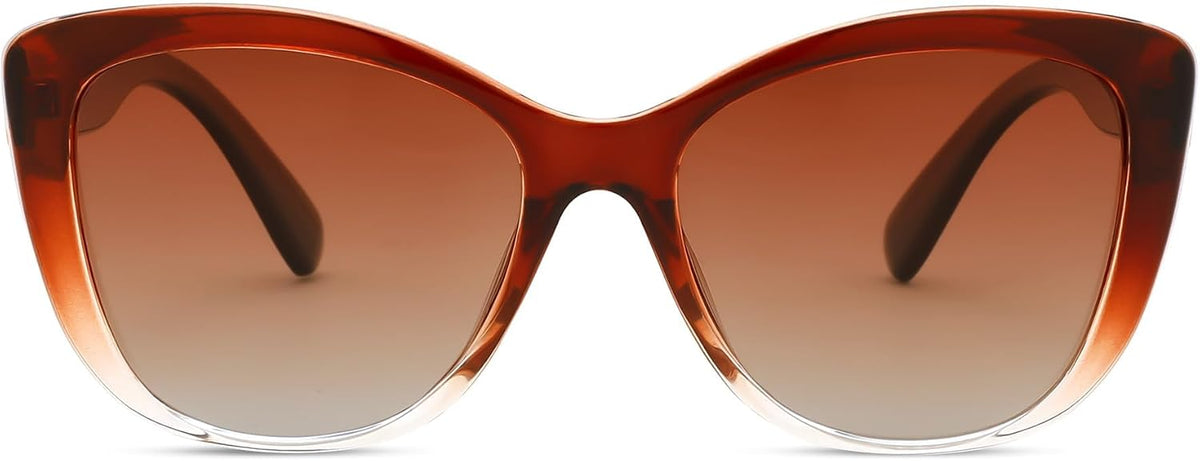 ÉÌƷͼƬ 70 | B07M9V125F | FEISEDY Polarized Vintage Sunglasses American Womens Square Jackie O Cat Eye Sunglasses B2451
