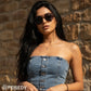 商品图片 24 | B0H2V9BFS5 | FEISEDY Retro Polarized Aviator Square Sunglasses for Women Men UV400 B0357