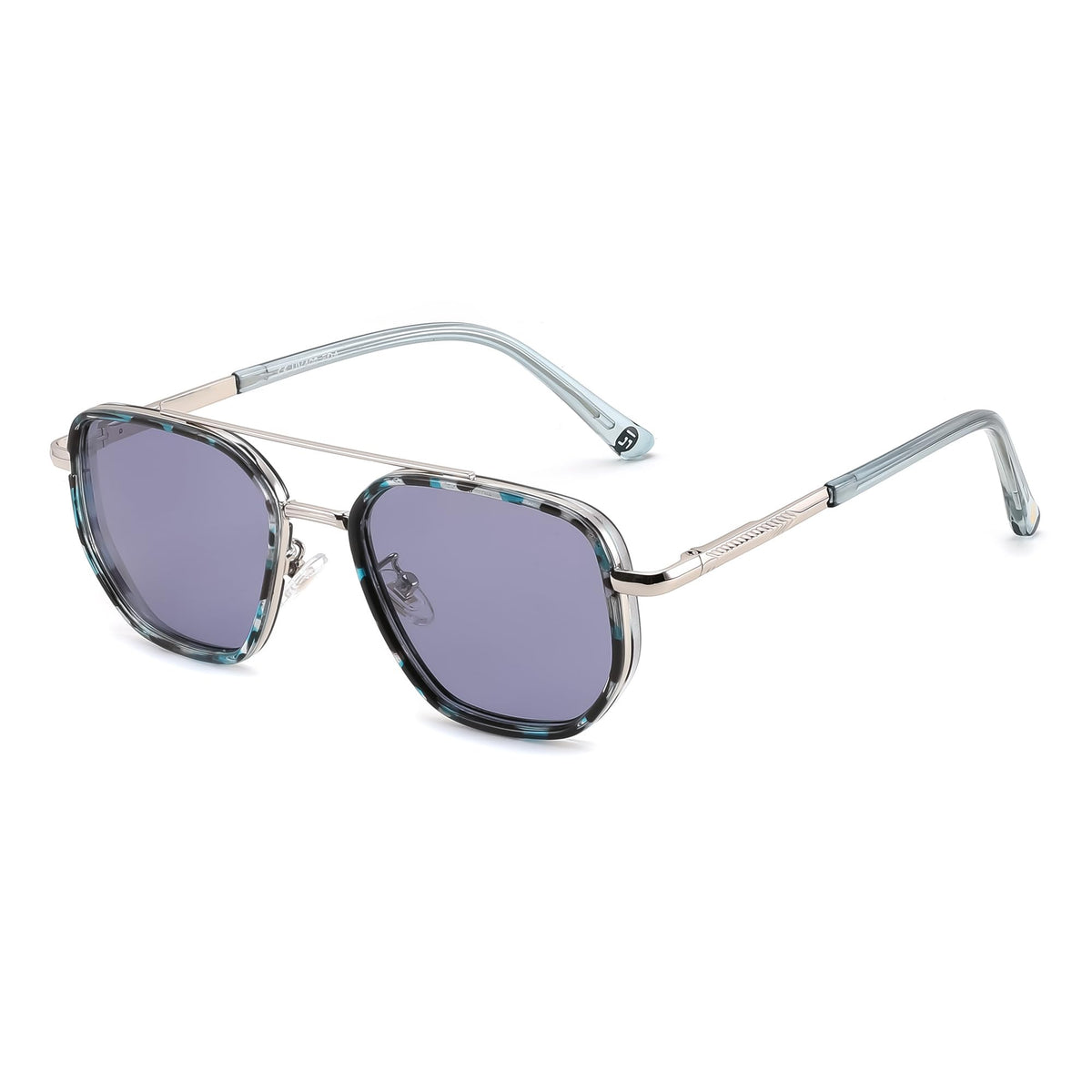 FEISEDY Polarized Aviator Sunglasses for Women Men Square TAC Lens B0329 | UV400 protection, Lightweight, Military-grade dura