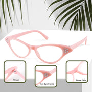 商品图片 18 | B09M8NJ7DM | FEISEDY Rhinestone Cat Eye Sunglasses for Women 50s 60s Party Style B2848