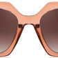 商品图片 48 | B0CNCTSQ2Z | FEISEDY Trendy Polarized Sunglasses, Oversized Irregular TR Frame for Women Men, Retro Shades UV400 B0016