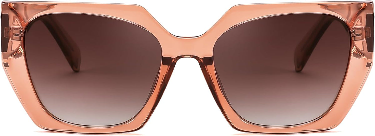 ÉÌƷͼƬ 48 | B0CNCTSQ2Z | FEISEDY Trendy Polarized Sunglasses, Oversized Irregular TR Frame for Women Men, Retro Shades UV400 B0016