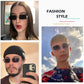 商品图片 28 | B0CY2Q4VW1 | FEISEDY Rimless Sunglasses Y2K Retro Small Narrow Rectangle Shades B2643