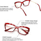 商品图片 31 | B07FR6SSY6 | FEISEDY Cat Eye Glasses Frame Clear Lenses Lightweight Eyewear for Women B2440