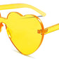商品图片 35 | B07BLKHDRH | FEISEDY Thick Heart Sunglasses Rimless Heart Shaped Sun Glasses Women Fashion Love Glasses B2419