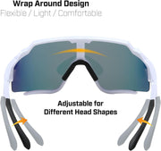 ÉÌƷͼƬ 15 | B0CTQ1VCY3 | FEISEDY Polarized Sports Sunglasses for Men Women, Baseball Cycling Fishing Sunglasses UV400 Protection B0134