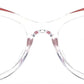 商品图片 17 | B0CGNLZQFZ | FEISEDY Women Cateye Blue Light Blocking Glasses Fake Nerd Clear Computer Eyewear TR Fashion Frame B0040