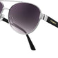 003 Sliver Frame/Gradient Grey Lenses / 60 Millimeters | B0BXXM4CNY | FEISEDY Classic Aviator Sunglasses for Women Pilot Polarized Sunglasses Men UV400 Protection for Driving Fishing Golf B4109
