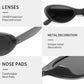 商品图片 25 | B0H6WC71MZ | FEISEDY Retro Oval Polarized Sunglasses for Women Cat Eye TR90 Shades B0460