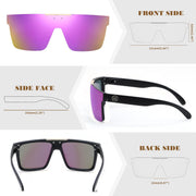 ÉÌƷͼƬ 19 | B0BZ4J86KV | FEISEDY Polarized Sunglasses for Men, Z87 Oversized Square Flat Top B2990
