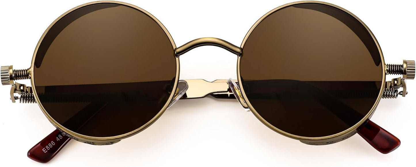 商品图片 63 | B06XY36GDW | FEISEDY Retro Gothic Steampunk Sunglasses For Men Women