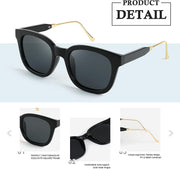 ÉÌƷͼƬ 20 | B08KXMJ9LV | FEISEDY Square Polarized Sunglasses Women Men Retro Trendy Shades UV400 Lenses B2624