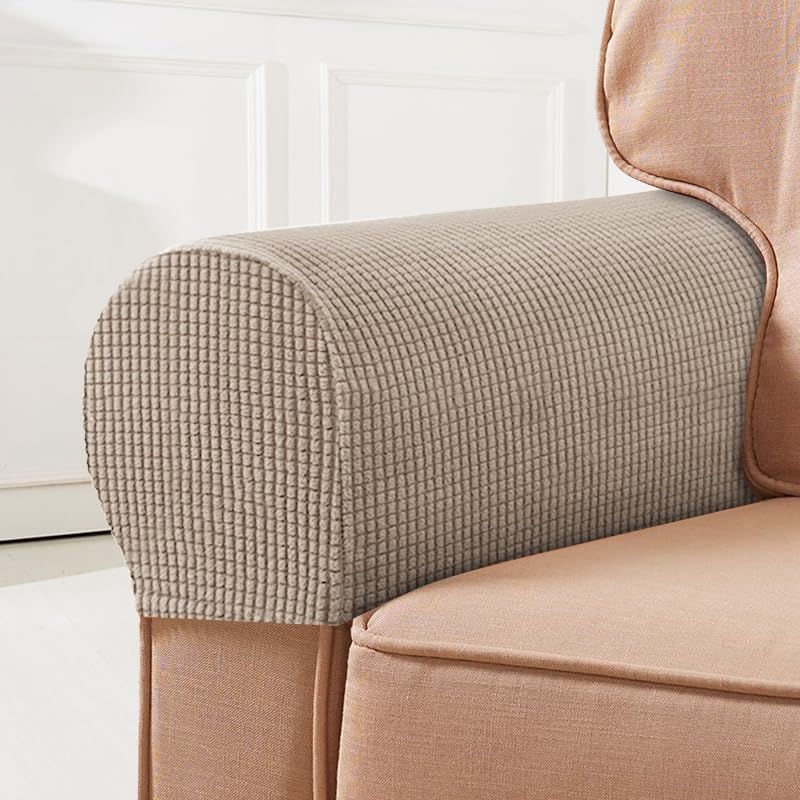 商品图片 2 | B0GJJQQKDZ | 2PCS Stretch Couch Arm Covers, Scratch-Resistant Arm Chair Covers Set of 2 Used for Protecting and Decorating Sofa Armrests