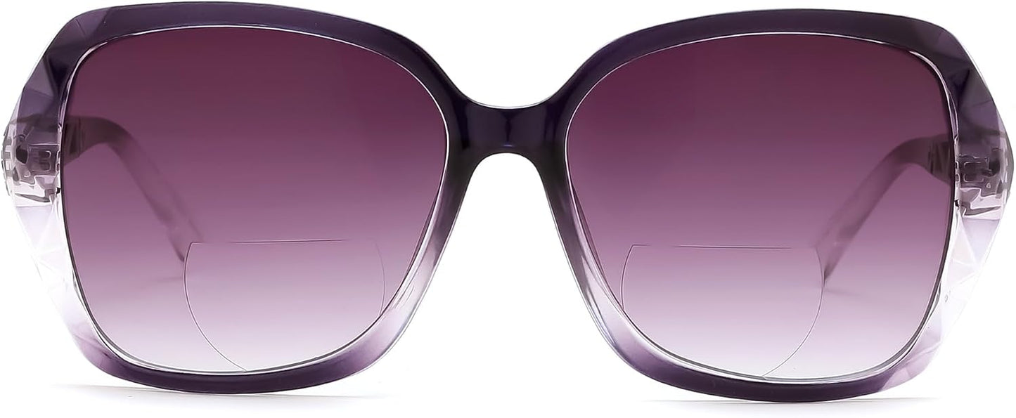 商品图片 7 | B0GSVYSZZX | FEISEDY Oversized Butterfly Bifocal Sunglasses Reader for Women B0353