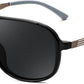 商品图片 10 | B0DSV55WLM | FEISEDY Polarized Sunglasses Men Women Mirrored One Piece Lens B0277