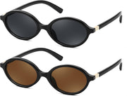 ÉÌƷͼƬ 75 | B0DTHVTKB5 | FEISEDY Retro Oval Sunglasses for Women 90s Narrow Round Lightweight Shades Y2k Trendy Sunnies B1171