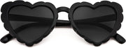ÉÌƷͼƬ 4 | B0B8R3G4T8 | FEISEDY Love Heart Shaped Sunglasses for Women Trendy Retro Cat Eye Mod Style Stylish Glasses B2336