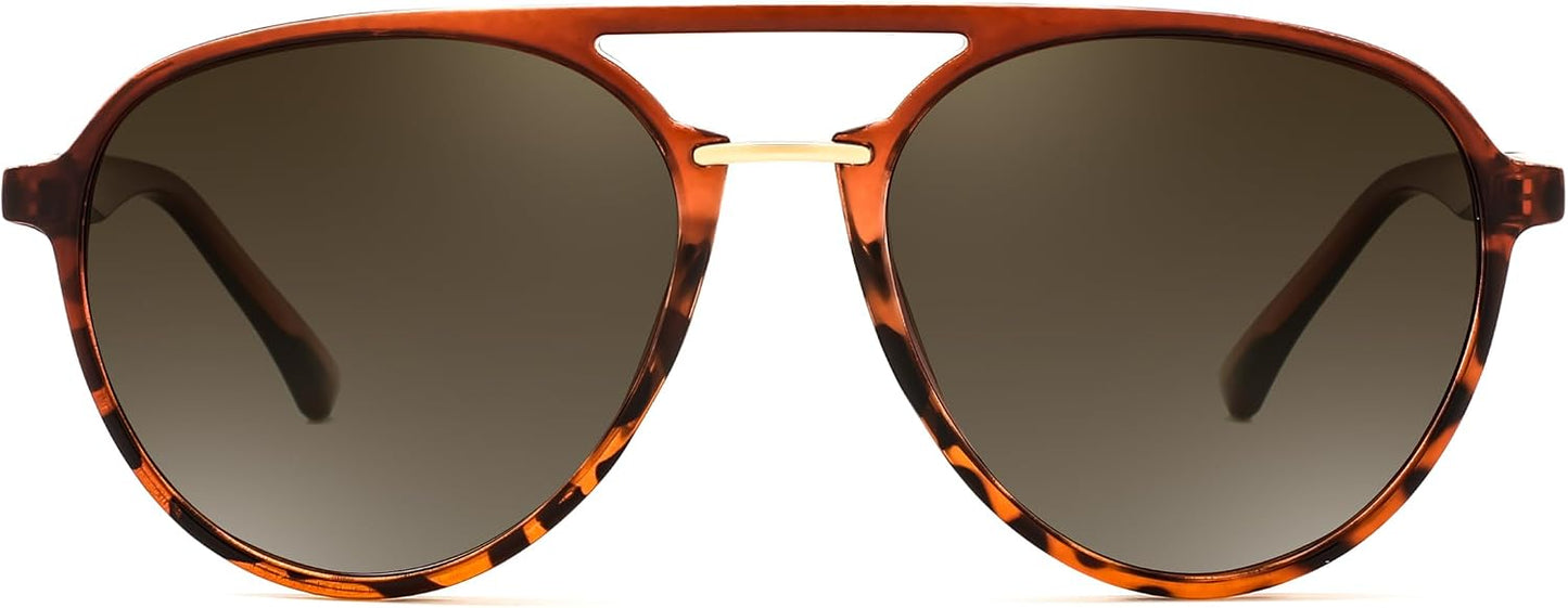 商品图片 25 | B0H1BPNZ36 | FEISEDY 70s Retro Aviator Sunglasses Polarized UV400 for Men Women B0453