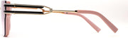 ÉÌƷͼƬ 3 | B0B23NX2M4 | FEISEDY Fashion Square Sunglasses for Women Men Retro Metal Side Shades UV400 Protection Lens B2678