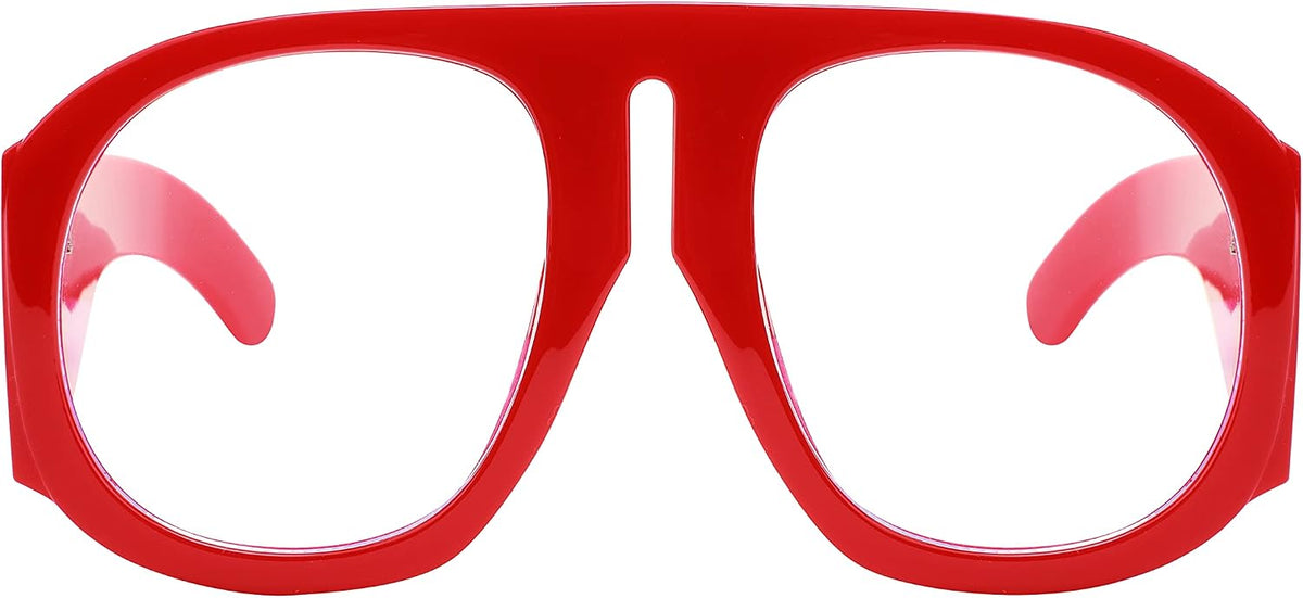 ÉÌƷͼƬ 17 | B0BP7FJ44H | FEISEDY Oversized Blue Light Blocking Glasses Women Men Big Plastic Aviator Frame Eyewear Clear Lens Computer Glasses B2371