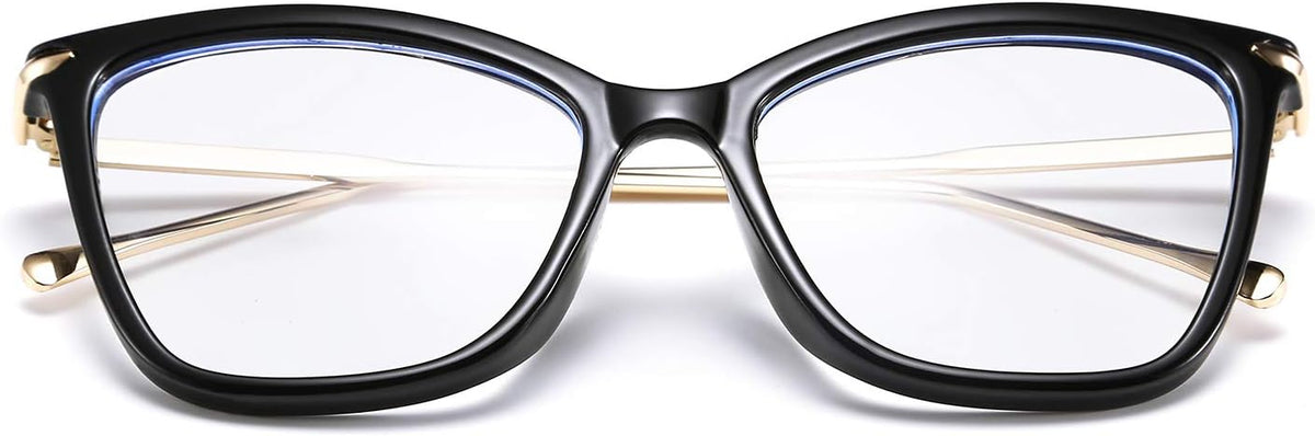ÉÌƷͼƬ 3 | B085VSD2L3 | FEISEDY Oversized Cat Eye Glasses Frame Blue Light Blocking Eyewear for Women B2589
