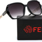 商品图片 16 | B0GSVYSZZX | FEISEDY Oversized Butterfly Bifocal Sunglasses Reader for Women B0353