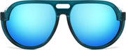 ÉÌƷͼƬ 19 | B0CT8R8S1H | FEISEDY Steampunk with Side Shields Aviator Sunglasses for Men Women 80s Retro Flat Top Oversized Polarized Shades B0096