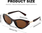 ÉÌƷͼƬ 27 | B0GX9KMP8W | FEISEDY Cat eye Sunglasses for Women and Men UV400 Protection, Retro Trendy Classic Sunnies B0436