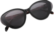 ÉÌƷͼƬ 15 | B0D6YJVTMS | FEISEDY Retro Polarized Cat Eye Sunglasses Women Trendy Mirrored Classic Designer Sunglasses UV Protection B0197