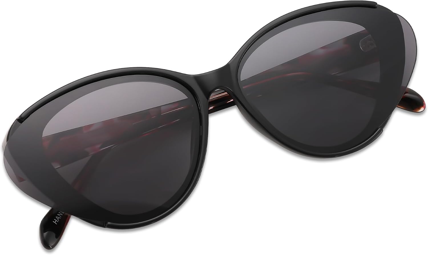 商品图片 15 | B0D6YJVTMS | FEISEDY Retro Polarized Cat Eye Sunglasses Women Trendy Mirrored Classic Designer Sunglasses UV Protection B0197