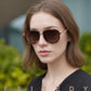 商品图片 40 | B0FPQ6L6K1 | FEISEDY Retro Polarized Aviator Sunglasses for Women Men B0259
